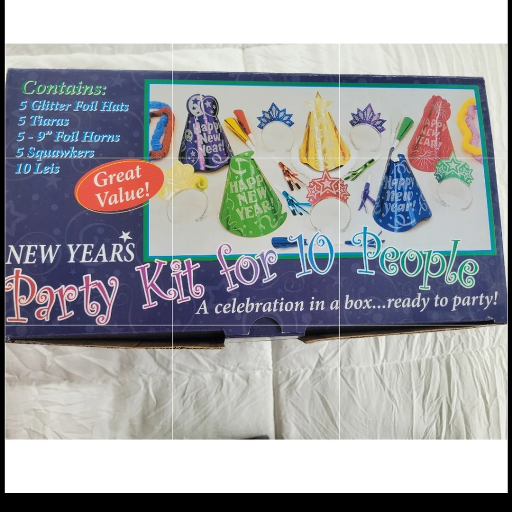 New Years Party Pack for 10 People